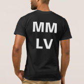 後で支払は今住んでいます Tシャツ (裏面)