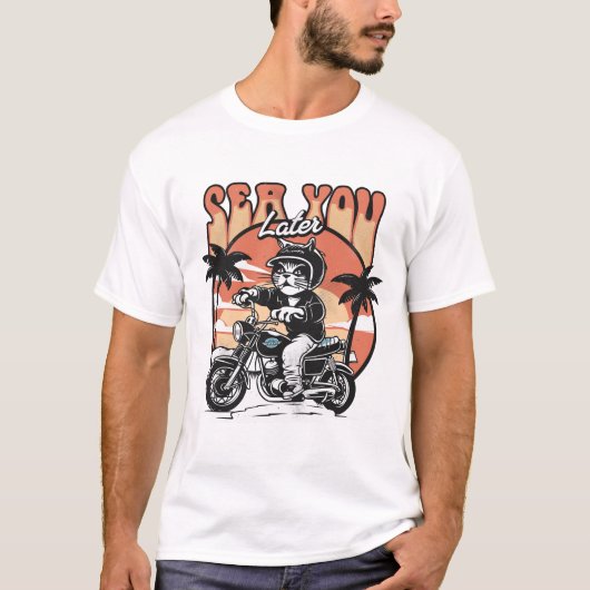 後で海へ Tシャツ (正面)