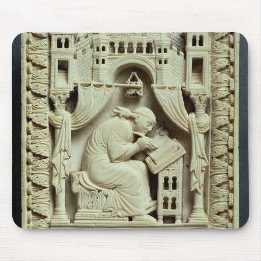 後で筆記者とのSt Gregoryの執筆 マウスパッド (正面)