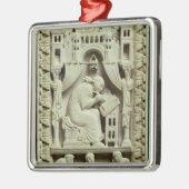 後で筆記者とのSt Gregoryの執筆 メタルオーナメント (左)