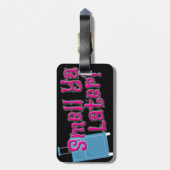 後で臭え!トラベルノスタルジアおもしろい漫画 ラゲッジタグ (裏面縦)