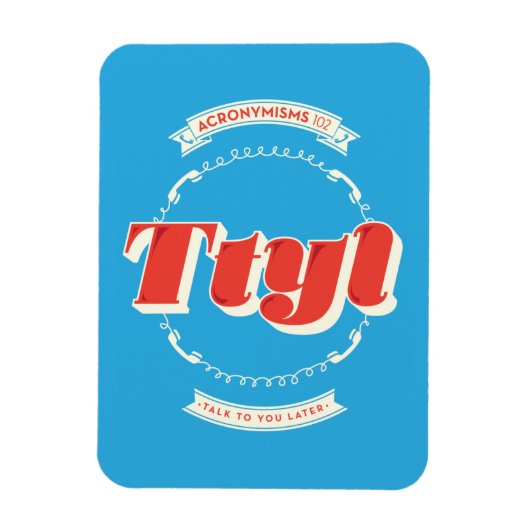 後で話す マグネット (縦)