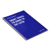 後で頭が切れる言うことについて ノートブック (右側)