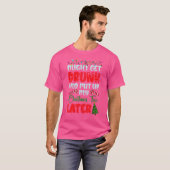 後で飲クリスマスツリーを置いて Tシャツ (正面フル)