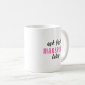 後でMansplain (クラシック11のozのマグ) コーヒーマグカップ (正面右)