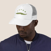 後のアリゲータおもしろいーTrucker Hat - よくはしゃぐ Gator キャップ (インサイチュ)