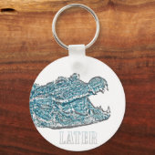 後のアリゲーター キーホルダー (裏面)