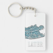 後のアリゲーター キーホルダー (正面)