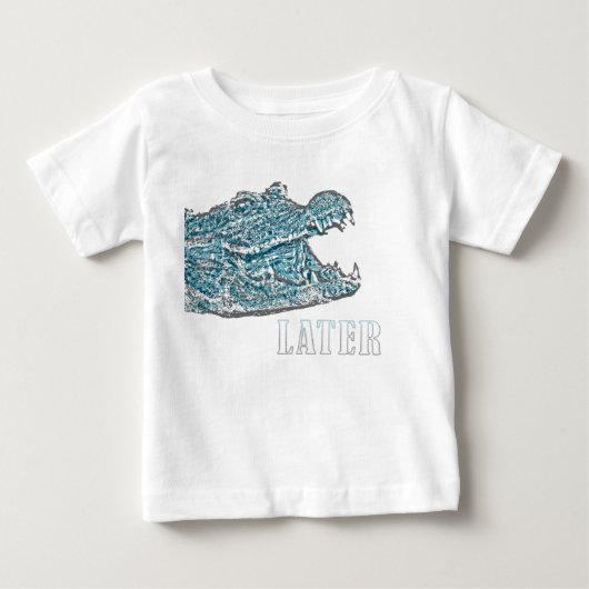後のアリゲーター ベビーTシャツ (正面)
