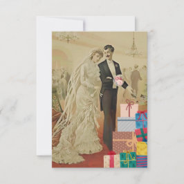 後のウェディングシャワー サンキューカード