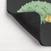 後のゲーターおもしろいワニ皮肉ワニ マウスパッド (コーナー)