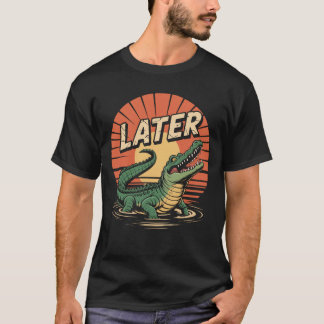 後のゲーターアリゲーター Tシャツ