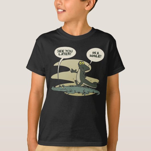 後のゲーターシャツ Tシャツ (正面)