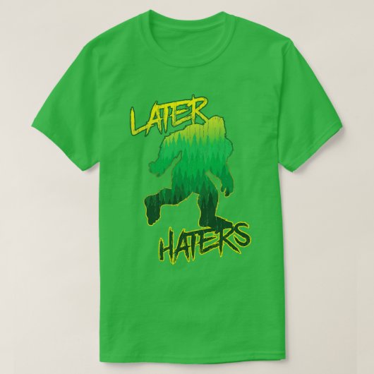 後のハターズ Tシャツ (デザイン正面)