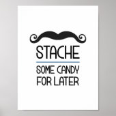 後のパーティー標識のためにキャンディーを少し痛める ポスター (正面)