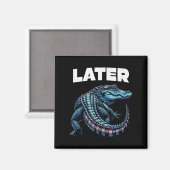 後のGator Aligatorグラフィック マグネット (正面/裏面)