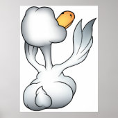 後ろからガチョウ ポスター (正面)