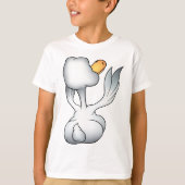 後ろからガチョウ Tシャツ (正面)