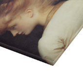 後ろからポートレート(Frederic Leighton著) カッティングボード (角)