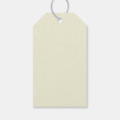 後ろからポートレート（Frederic Leighton著） ギフトタグ (裏面)