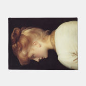 後ろからポートレート（Frederic Leighton著） ドアマット (正面)