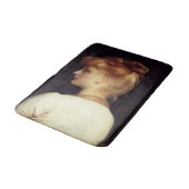 後ろからポートレート（Frederic Leighton著） バスマット (アングル)