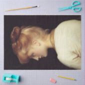 後ろからポートレート（Frederic Leighton著） 薄葉紙 (クラフト)