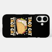後ろから読むとタコキャット メキシコ風 Case-Mate iPhoneケース (裏面 (横))