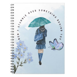 後ろで何かにつまずいてはいけない ノートブック