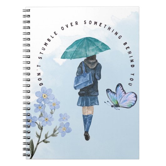 後ろで何かにつまずいてはいけない ノートブック (正面)