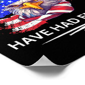 後ろに – 我々は十分に持っている ポスター (角)