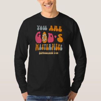後ろのあなたへ あなたは神の傑作です Ch Tシャツ