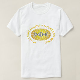 後ろの患者離れはいない Tシャツ