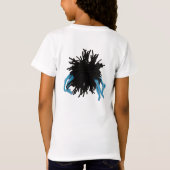 後ろの画像があるホラスのクモ Tシャツ (裏面)