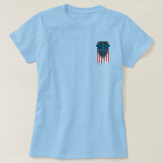 後ろへ行かないと後ろへ行く者が無い Tシャツ