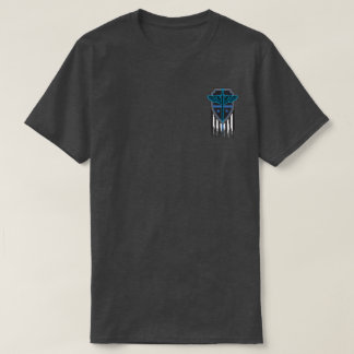 後ろへ行かないと後ろへ行く者が無い Tシャツ