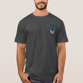 後ろへ行かないと後ろへ行く者が無い Tシャツ (正面)