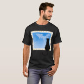 後ろ猫（昼バージョン） Tシャツ (正面フル)