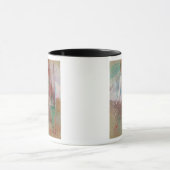 後ろ立っているアンリーdeツールーズLautrec |の女性 マグカップ (中央)