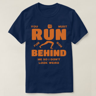 後ろ走へ行け Tシャツ