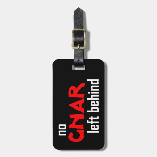 後ろ離れには ラゲッジタグ (正面縦)