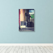 後ろ離れに キャンバスプリント (インサイチュ (ウッドフロア))