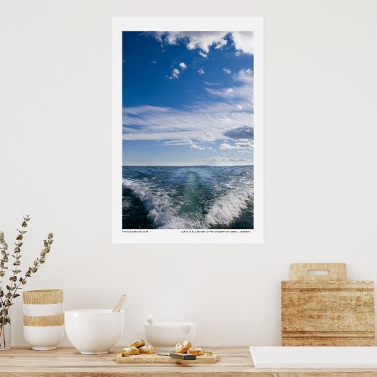 後ろ離れに ポスター (キッチン)