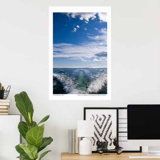 後ろ離れに ポスター (ホームオフィス)