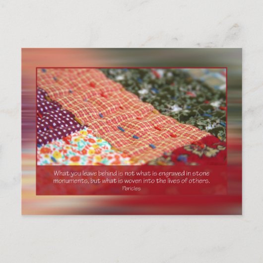 後ろ離れに ポストカード (正面)