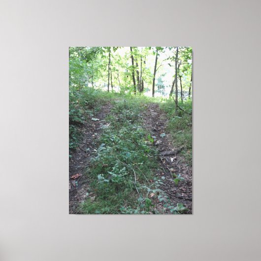 後を追お前のハートはオフロード！ キャンバスプリント (正面)