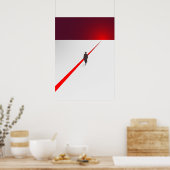 後を追の赤線ポスター ポスター (キッチン)