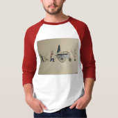 後を追の Tシャツ (正面)