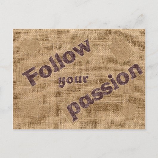 後を追やる気を起こさせる引用文 ポストカード (正面)