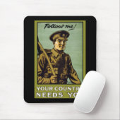 後を追よ!~あなたの国があなたを必要としている マウスパッド (マウス)